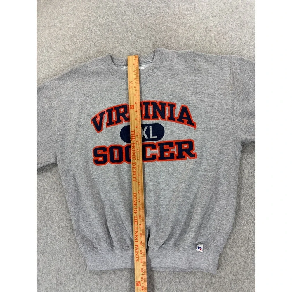 Virginia Cavaliers‎ Authentic Team Issue SOCCER Crew Sweatshirt (Men's XL) Gray